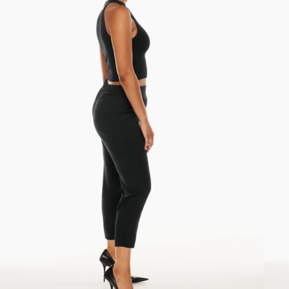 Babaton Cropped Black Pant, Size 2 - Picture 5 of 15